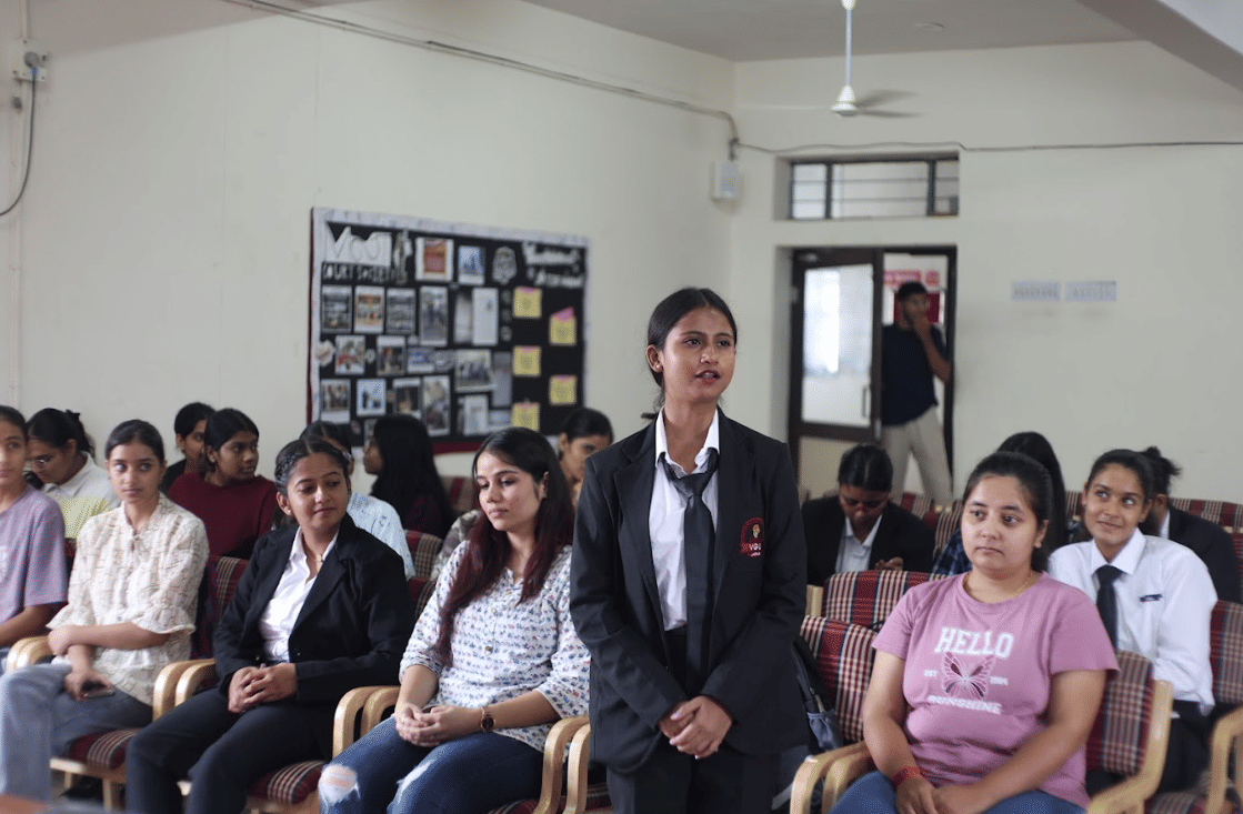 Vivekananda Global University collaborating with NIAT Students photo 13